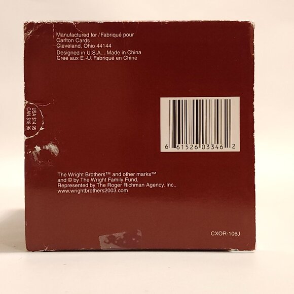 Carlton Cards A Century of Flight -The Wright Brothers Ornament 2003 - Picture 12 of 16